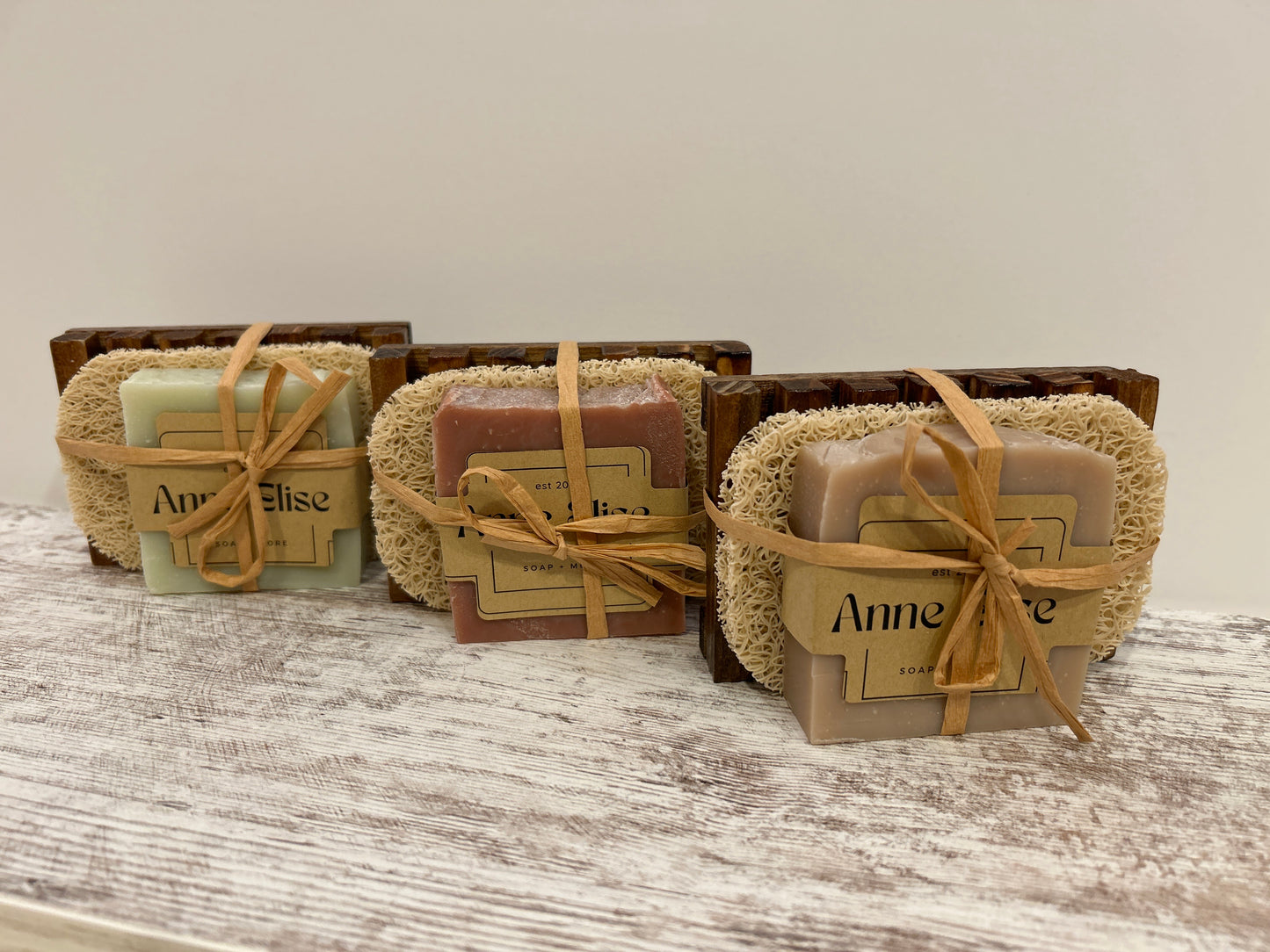 Gift - bar of soap, soap saver and soap dish